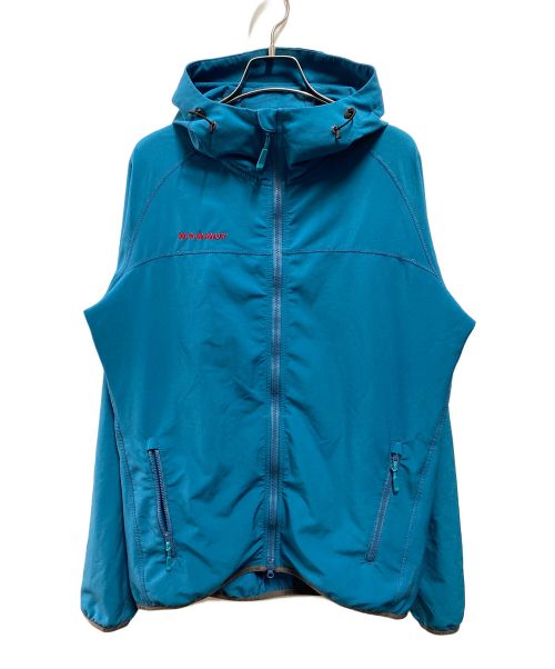 MAMMUT（マムート）MAMMUT (マムート) SOFtech Granite hooded Jacket ブルー サイズ:Мの古着・服飾アイテム