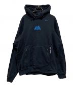 NIKE×OFFWHITEナイキ×オフホワイト）の古着「AS M NRG OFF-WHITE FLC HOODIE」｜ブラック