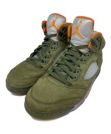 NIKE（ナイキ）の古着「AIR JORDAN 5 RETRO」｜オリーブ