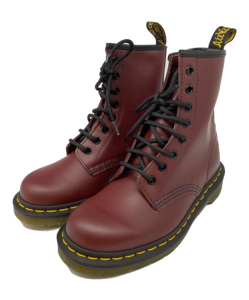 Dr.Martens（ドクターマーチン）Dr.Martens (ドクターマーチン) 1460 8 ホール ブーツ レッド サイズ:36の古着・服飾アイテム