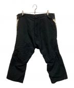 GARMENT REPRODUCTION OF WORKERSガーメントリプロダクションオブワーカーズ）の古着「NEW GRANDPA TROUSERS」｜ブラック