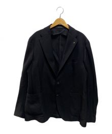 TAGLIATORE（タリアトーレ）の古着「WOOL HOP SACK 2B JACKET」｜ブラック