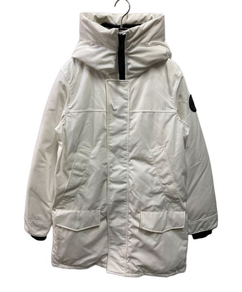 CANADA GOOSE（カナダグース）CANADA GOOSE (カナダグース) Langford Parka Black Label ホワイト サイズ:Мの古着・服飾アイテム