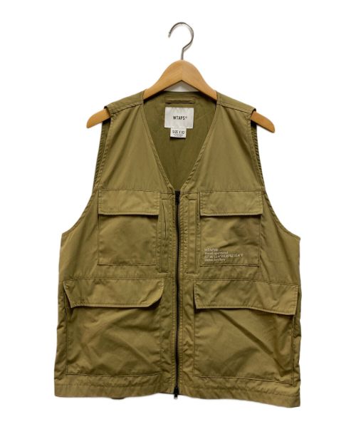 WTAPS（ダブルタップス）WTAPS (ダブルタップス) VEST COPO. WEATHER ベージュ サイズ:02の古着・服飾アイテム