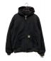 CarHartt（カーハート）の古着「Duck Active Jac/Thermal Lined」｜ブラック