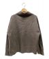 MHL (エムエイチエル) FELTED ROUGH WOOL ニット グレー サイズ:Ⅱ：7000円