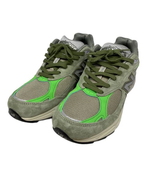 NEW BALANCE（ニューバランス）NEW BALANCE (ニューバランス) Patta (パタ) NEW BALANCE Ｍ990PP3 グリーン サイズ:US9の古着・服飾アイテム