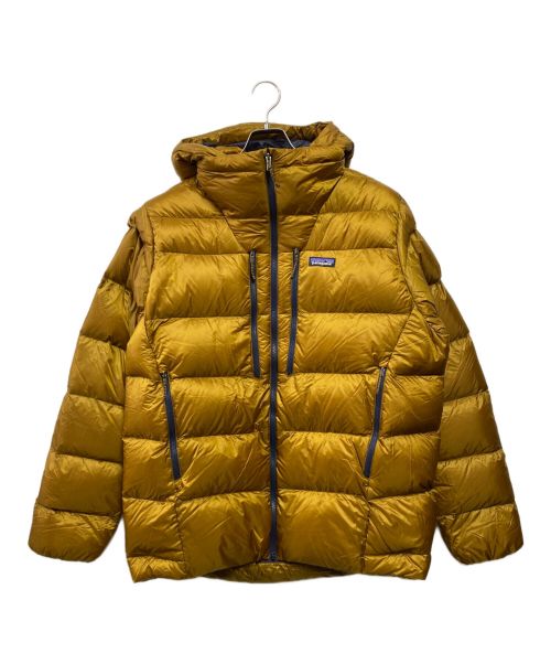 Patagonia（パタゴニア）Patagonia (パタゴニア) フィッツロイ・ダウン・フーディ ブラウン サイズ:Lの古着・服飾アイテム