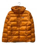 Patagoniaパタゴニア）の古着「フィッツロイ・ダウン・フーディ」｜オレンジ