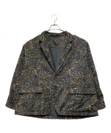 DAIWA PIER39（ダイワ ピア39）の古着「TECH 2B JACKET BATIK」｜グリーン