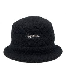 SUPREME（シュプリーム）の古着「Mohair Crochet Crusher」｜ブラック