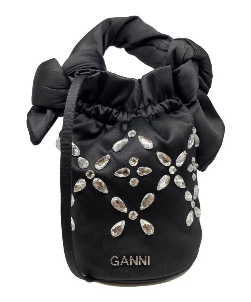 GANNI（ガニー）GANNI (ガニー) Occasion Top Handle Bag ブラックの古着・服飾アイテム