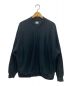 BLURHMS（ブラームス）の古着「Soft&Hard Sweat Snap Cardigan」｜ブラック