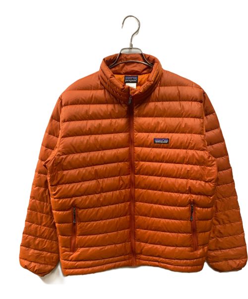 Patagonia（パタゴニア）Patagonia (パタゴニア) ダウンセーター オレンジ サイズ:Мの古着・服飾アイテム