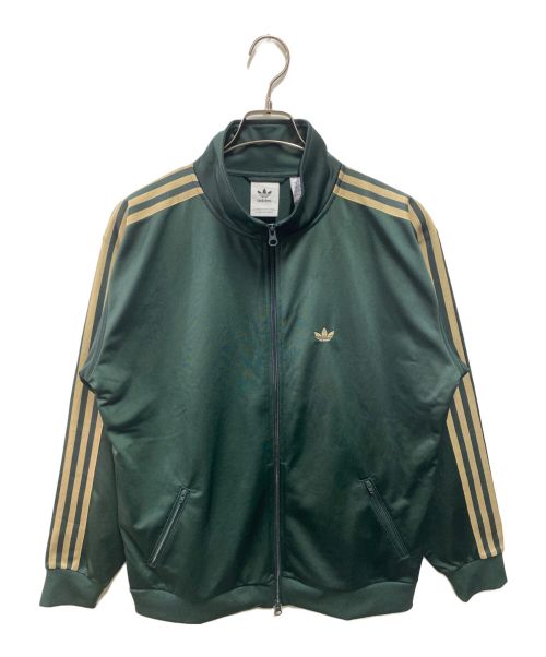 adidas（アディダス）adidas (アディダス) ベッケンバウアートラックトップ グリーン サイズ:XSの古着・服飾アイテム