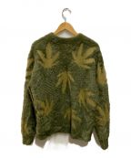 HUFハフ）の古着「PLANTLIFE CREW SWEATER」｜グリーン