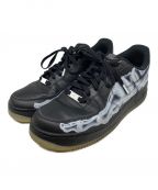 NIKEナイキ）の古着「AIR FORCE 1 BLACK SKELETON」｜ブラック