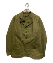 RRL（ダブルアールエル）の古着「ヘリンボーンコットンジャケット」｜グリーン