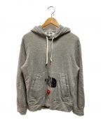 THE NORTH FACE×PLAY COMME des GARCONSザ ノース フェイス×プレイ コムデギャルソン）の古着「PULLOVER HOODIE」｜グレー