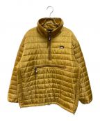 FTCエフティーシー）の古着「HALF ZIP PUFFY JACKET」｜ベージュ