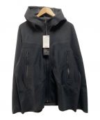 DESCENTE ALLTERRAINデザイント オルテライン）の古着「FUSIONKNIT REVERSIBLE HOODIE」｜ブラック