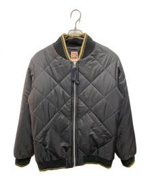 stussy×NEXUSVII（ステューシー×ネクサスセブン）の古着「Quilted Varsity Jacket」｜ブラック