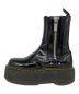 Dr.Martens (ドクターマーチン) 厚底チェルシーブーツ ブラック サイズ:US7：12000円