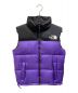 THE NORTH FACE（ザ ノース フェイス）の古着「Nuptse Vest」｜パープル