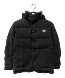 DANTON×BEAMS（ダントン×ビームス）の古着「別注ウールモッサダウンジャケット」｜グレー