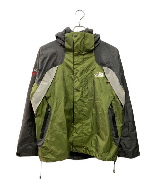 THE NORTH FACE（ザ ノース フェイス）THE NORTH FACE (ザ ノース フェイス) ライナー付マウンテンパーカー グリーン サイズ:XLの古着・服飾アイテム