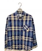 VISVIMビズビム）の古着「BECHER SHIRT B.D. L/S」｜ブルー