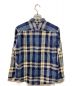 VISVIM (ビズビム) BECHER SHIRT B.D. L/S ブルー サイズ:3：8000円