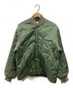 U.S.AIR FORCEユーエスエアフォース）の古着「CWU-9/P QUILTED JACKET」｜カーキ