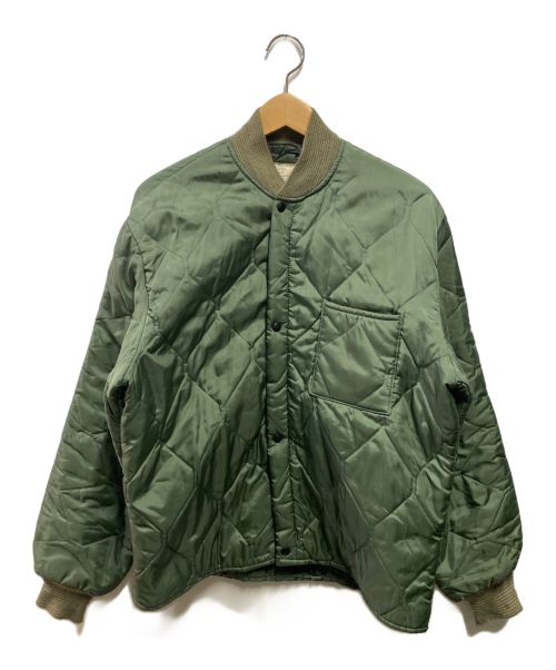 U.S.AIR FORCE（ユーエスエアフォース）U.S.AIR FORCE (ユーエスエアフォース) CWU-9/P QUILTED JACKET カーキ サイズ:Мの古着・服飾アイテム