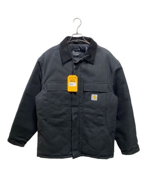 CarHartt（カーハート）CarHartt (カーハート) DUCK INSULATED TRADITIONAL COAT ブラック サイズ:L 未使用品の古着・服飾アイテム