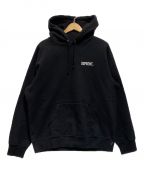 SUPREMEシュプリーム）の古着「Skull Hooded Sweatshirt」｜ブラック