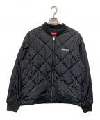 SUPREMEシュプリーム）の古着「Quit Your Job Quilted Work Jacket」｜ブラック