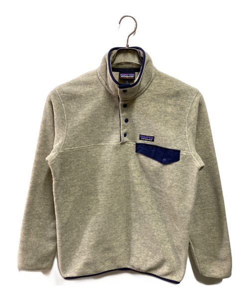 Patagonia（パタゴニア）Patagonia (パタゴニア) シンチラスナップT フリースジャケット グレー サイズ:Sの古着・服飾アイテム