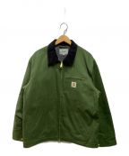 Carhartt WIPカーハート ワークインプログレス）の古着「Detroit Jacket」｜グリーン