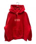 SUPREMEシュプリーム）の古着「inside out box logo hooded」｜レッド