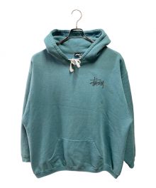 stussy（ステューシー）の古着「80'sプルオーバーパーカー」｜グリーン