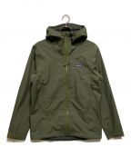 Patagoniaパタゴニア）の古着「Boulder Fork Rain Jacket」｜グリーン