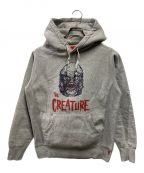 SUPREMEシュプリーム）の古着「Creature Pullover Hoodie」｜グレー