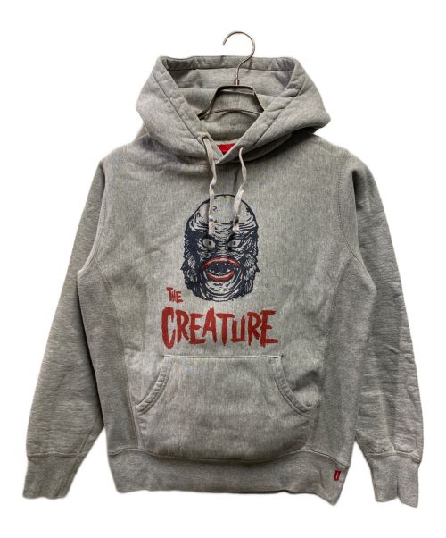 SUPREME（シュプリーム）SUPREME (シュプリーム) Creature Pullover Hoodie グレー サイズ:Sの古着・服飾アイテム