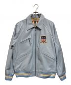 AVIREXアヴィレックス）の古着「VARSITY JACKET」｜ブルー