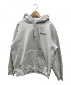 SUPREMEシュプリーム）の古着「Worldwide Hooded Sweatshirt」｜グレー