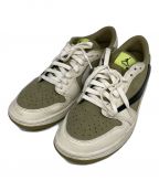 NIKE×Travis Scottナイキ×トラヴィス スコット）の古着「Air Jordan 1 Low Golf NRG Neutral Olive」｜オリーブ