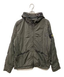 STONE ISLAND（ストーンアイランド）の古着「ナイロンフーディージャケット」｜オリーブ