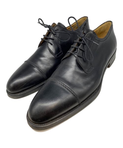 MAGNANNI（マグナーニ）MAGNANNI (マグナーニ) プレーントゥシューズ ブラック サイズ:42の古着・服飾アイテム