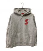 SUPREMEシュプリーム）の古着「S Logo Hooded Sweatshirt」｜グレー